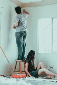 repainting with professional painting